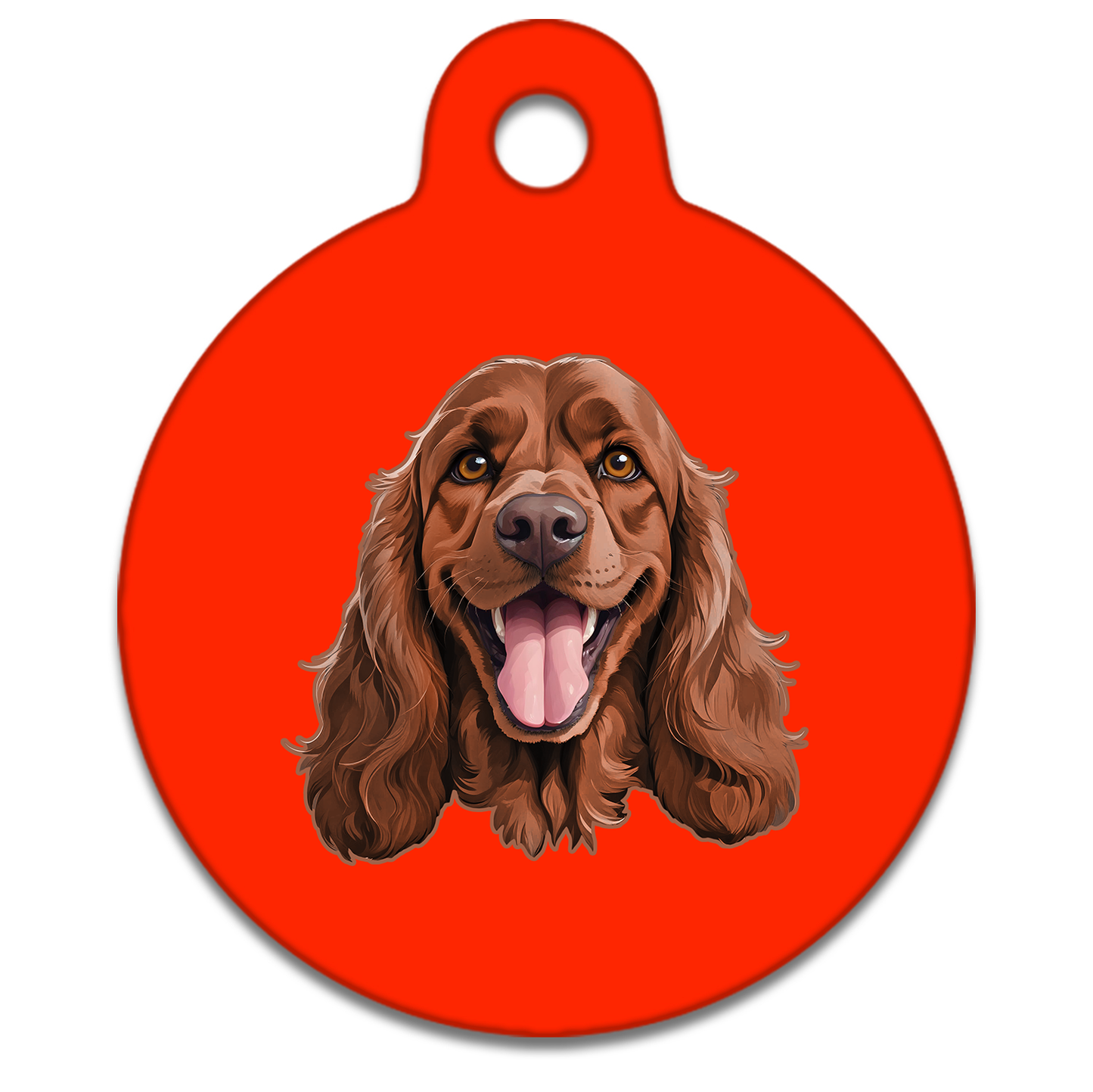 38mm Diameter Large Size - Cocker Spaniel Design