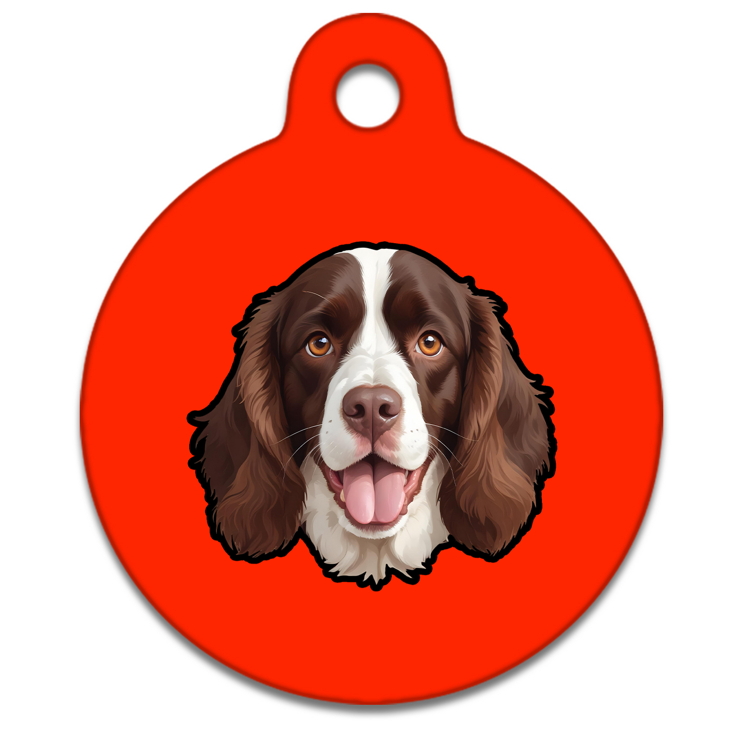25mm Diameter Small Size - Springer Spaniel Dog