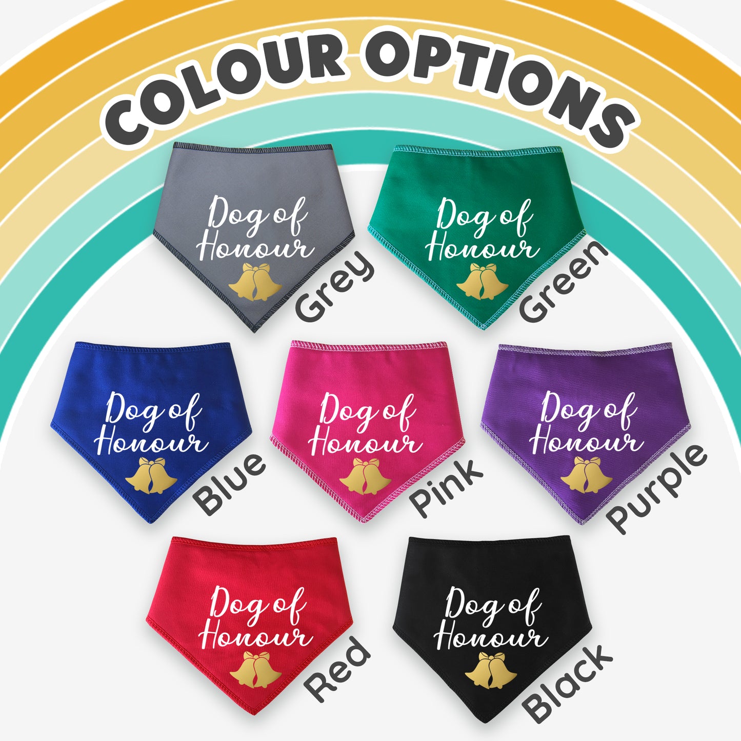 Dog of Honour Dog Bandana