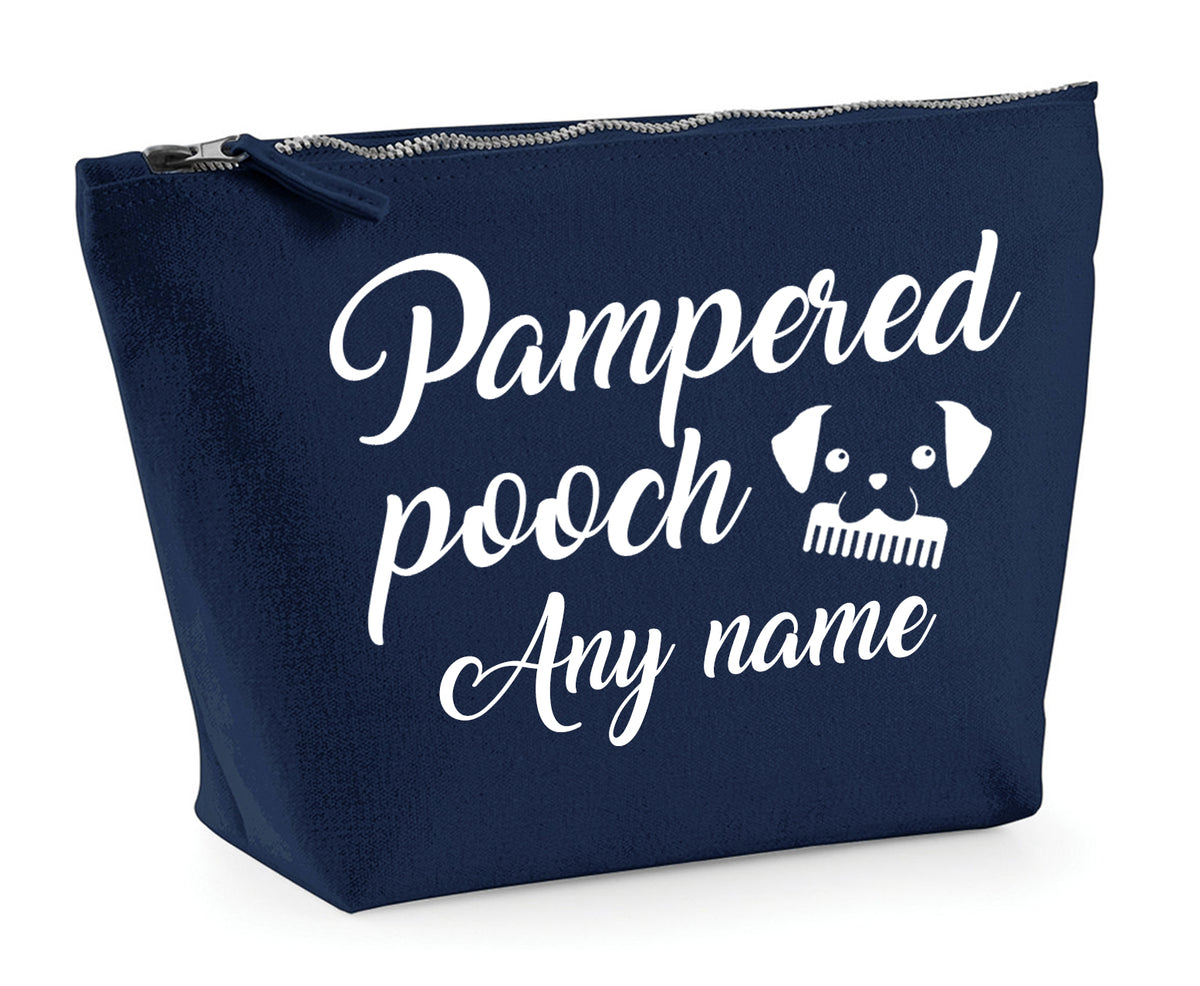 'Pampered Pooch' Personalised Natural Cotton