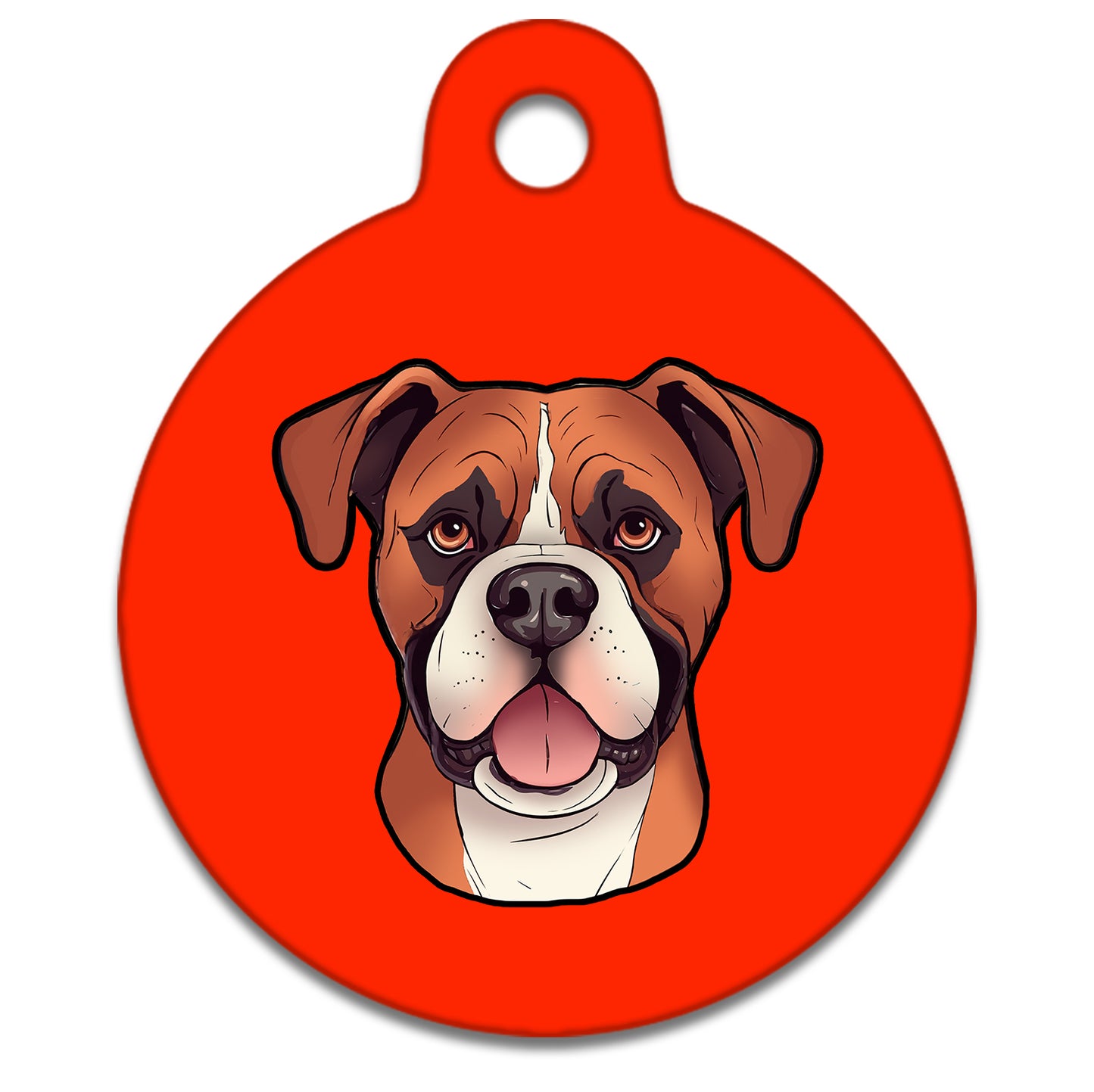 31mm Diameter Medium Size - Boxer Dog