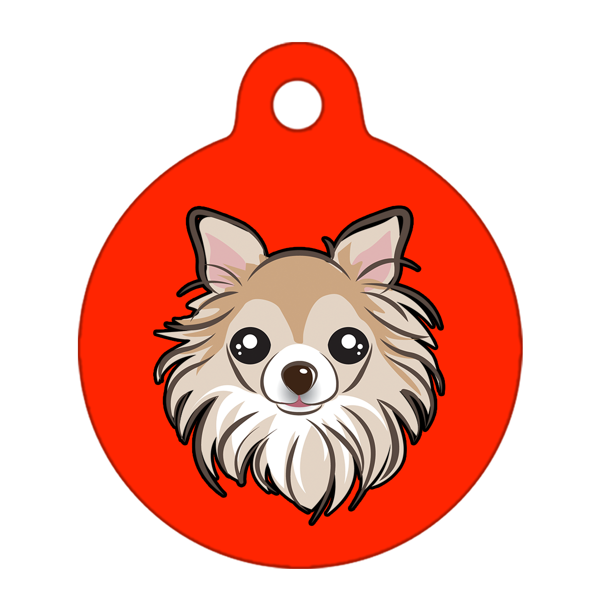 38mm Diameter Large Size - Chihuahua Dog