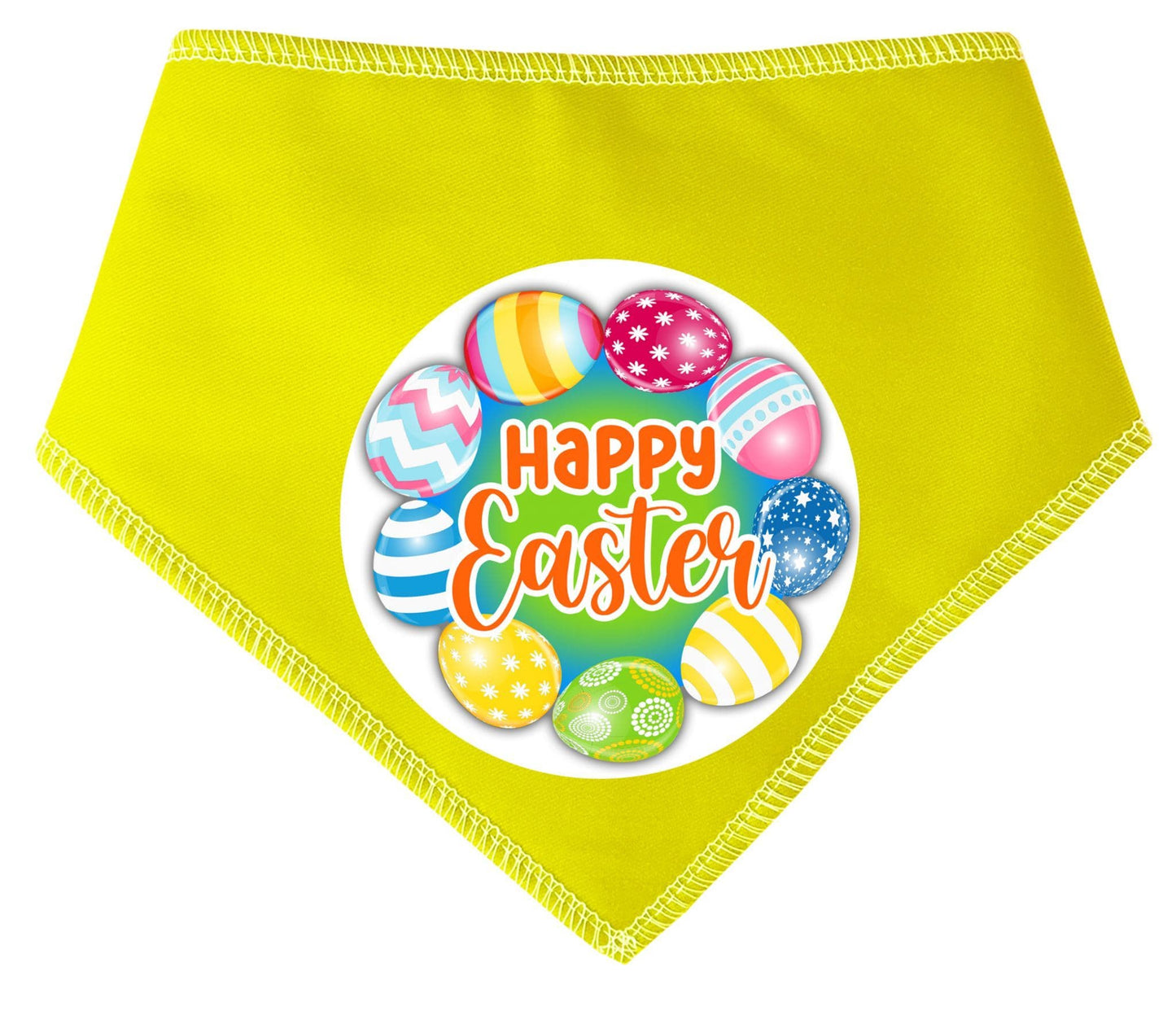 Easter Egg Circle Easter Dog Bandana