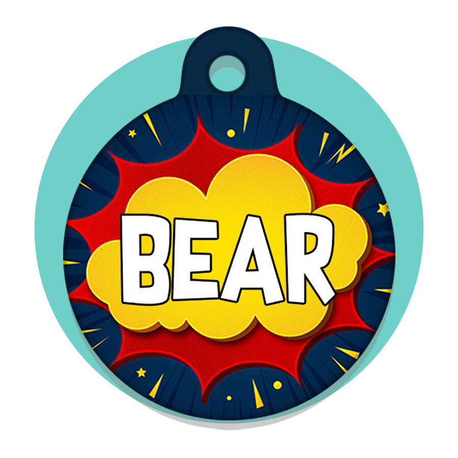 Superhero Pet Tags – Spoilt Rotten Pets