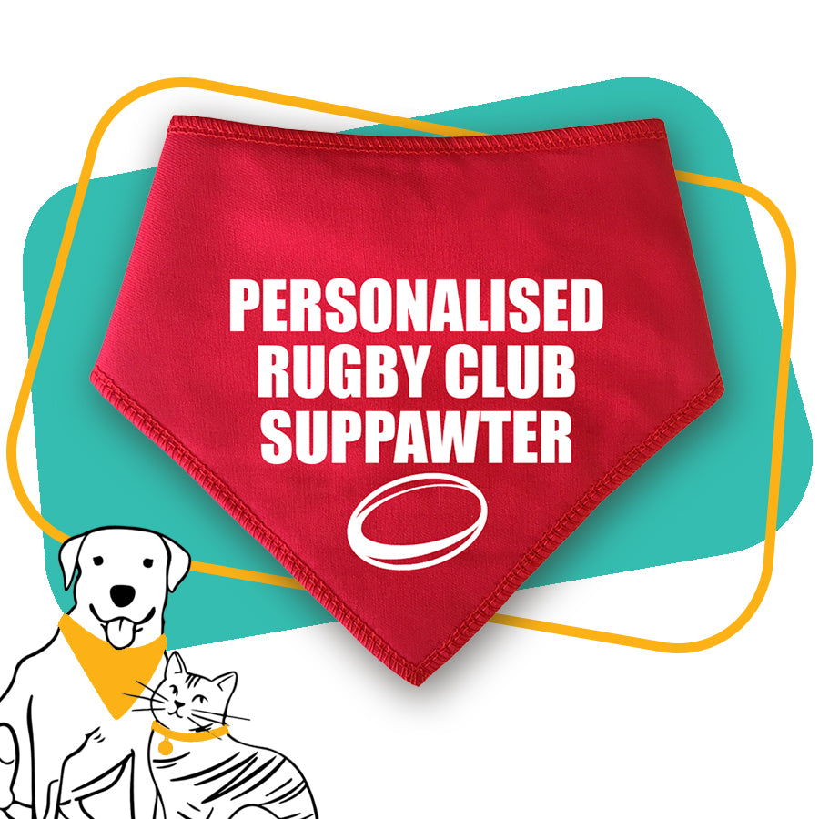 Rugby Dog Bandanas – Spoilt Rotten Pets