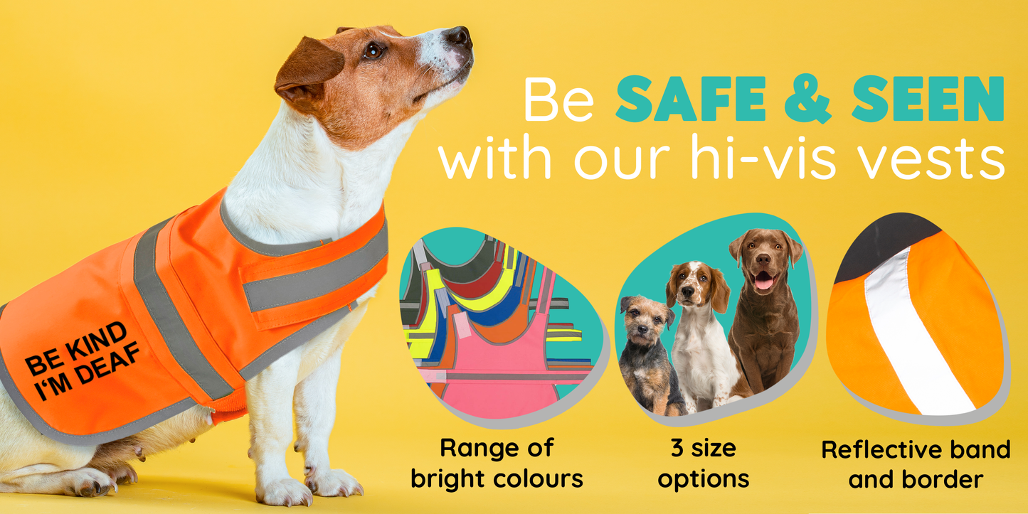 'Diabetic Dog' High Visibility Lightweight Coat