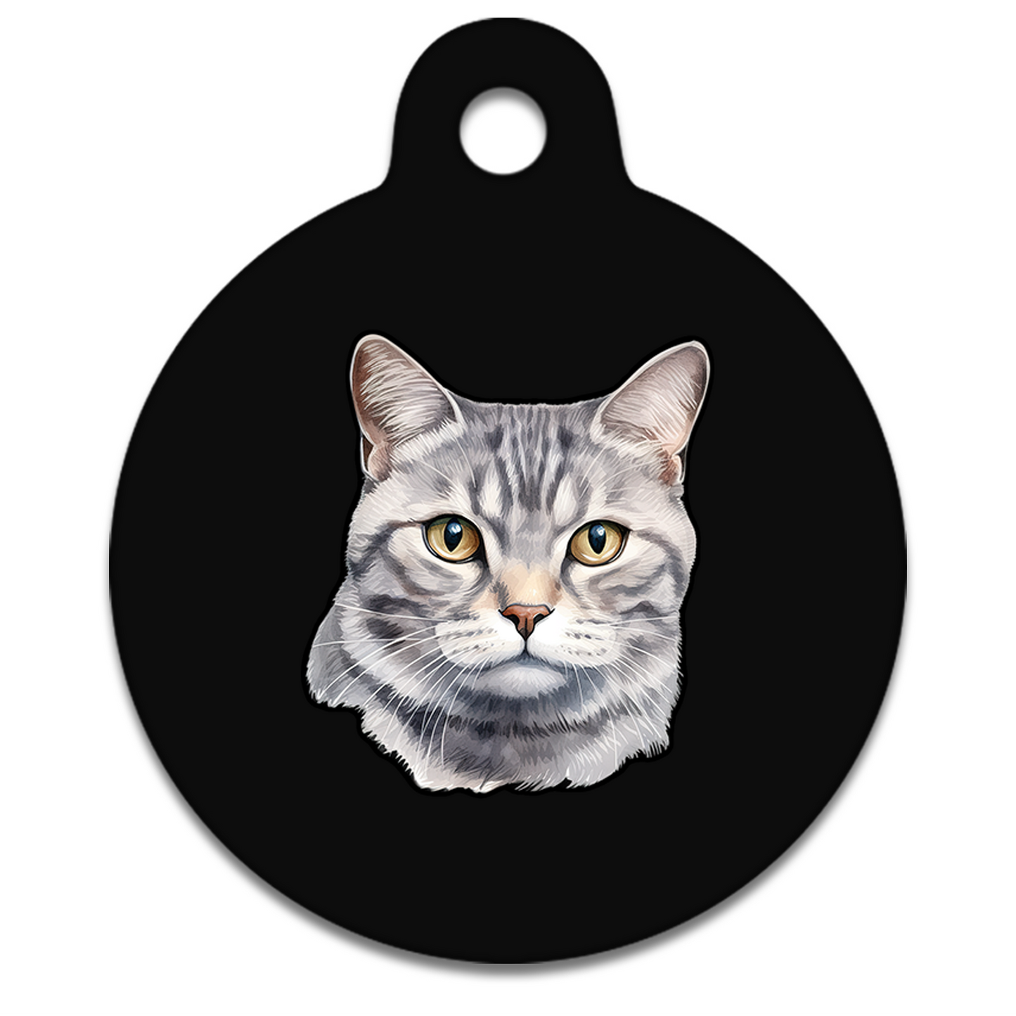 19mm Diameter Tiny Size - American Shorthair Cat