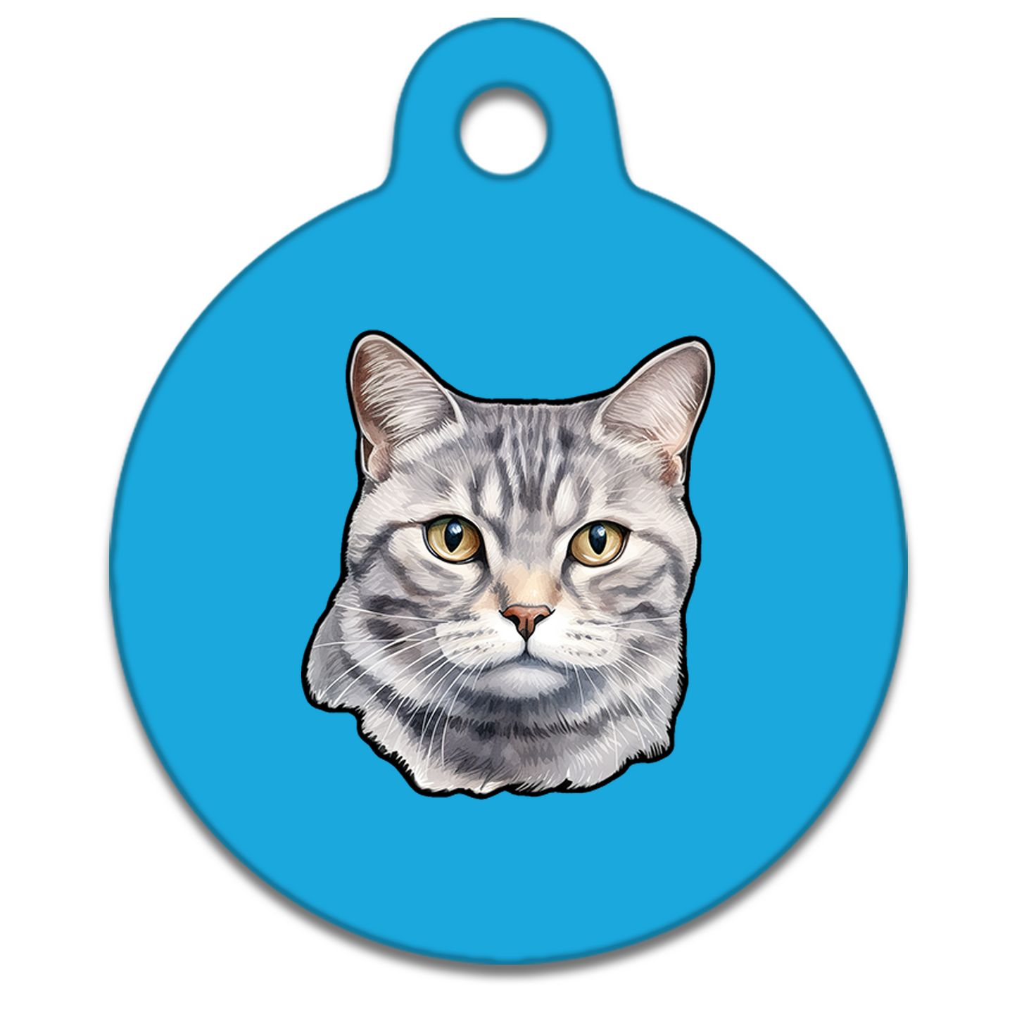 19mm Diameter Tiny Size - American Shorthair Cat