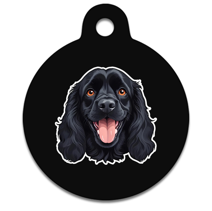 19mm Diameter Tiny Size - Spaniel Design