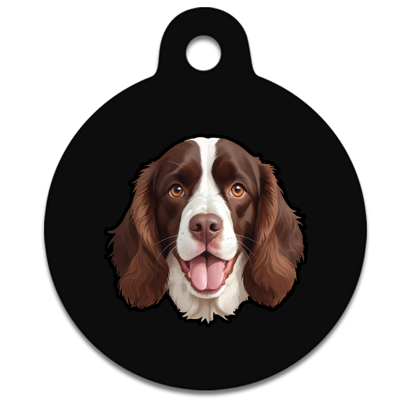 25mm Diameter Small Size - Springer Spaniel Dog