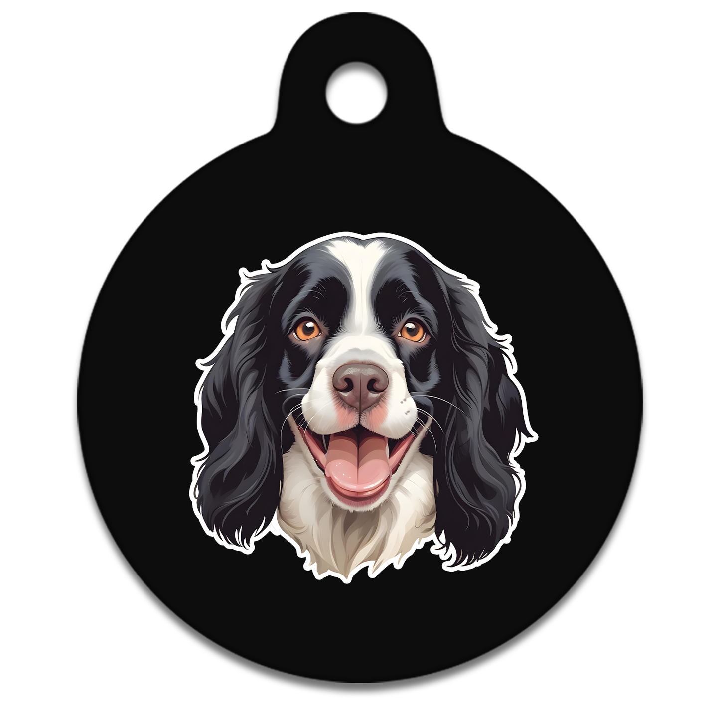 31mm Diameter Medium Size - Cocker Spaniel Design