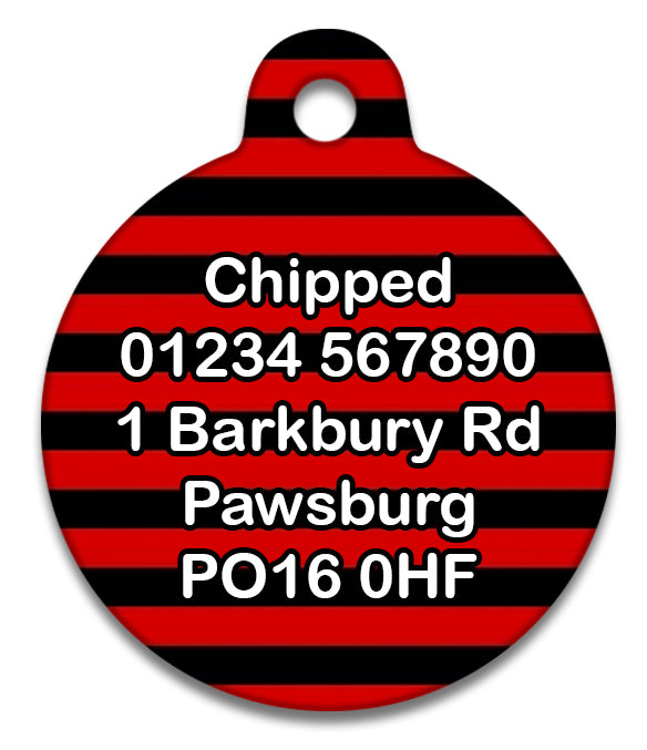 Beano Dirty Protest When I'm Left Alone - Pet ID Tag