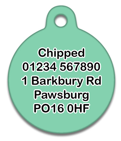 Pastel Campervans - Pet ID Tag