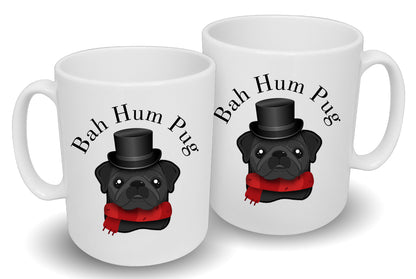 Bah Hum Pug Mug