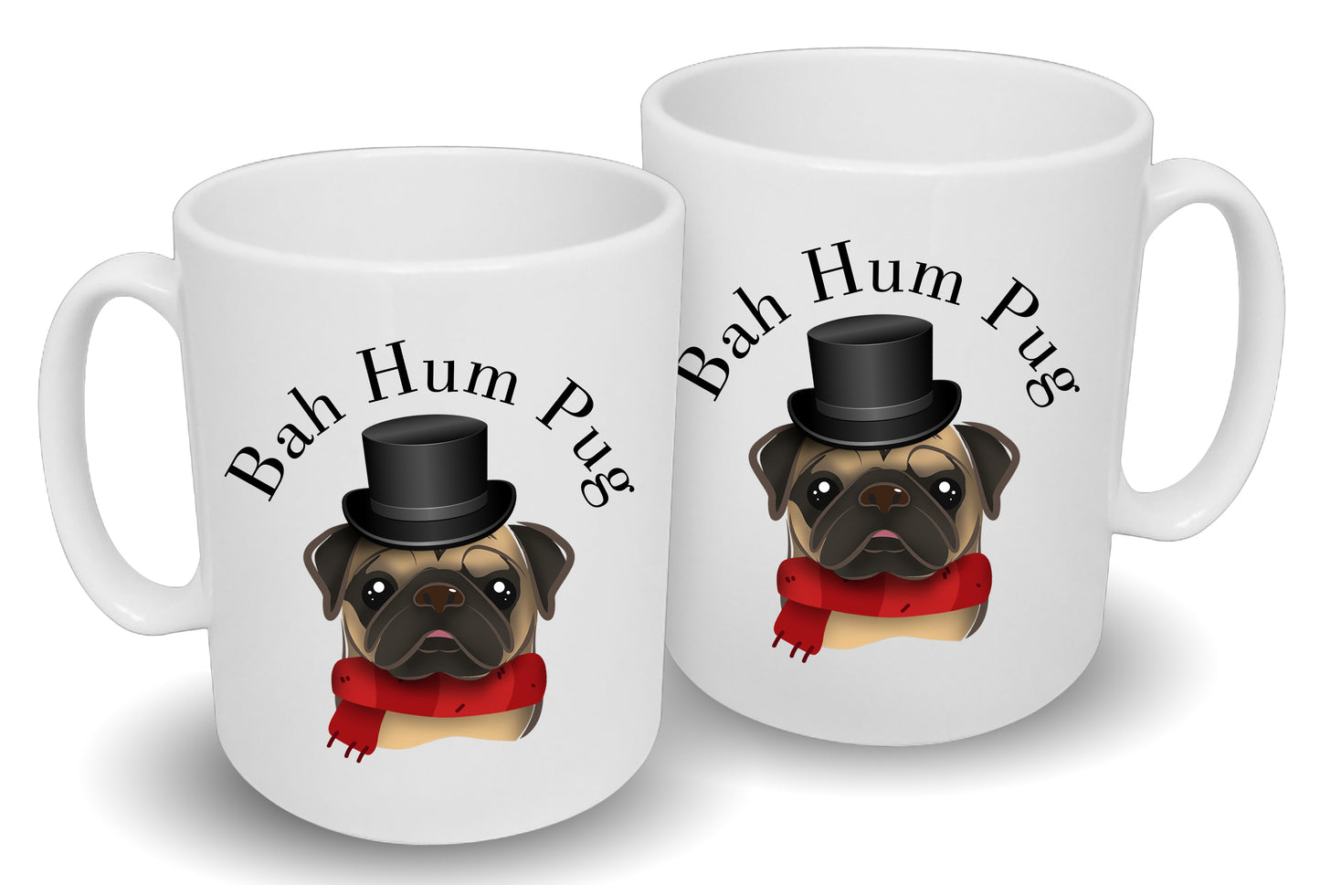 Bah Hum Pug Mug
