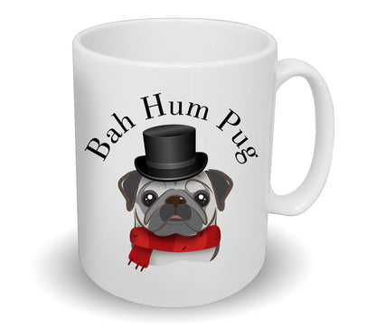 Bah Hum Pug Mug