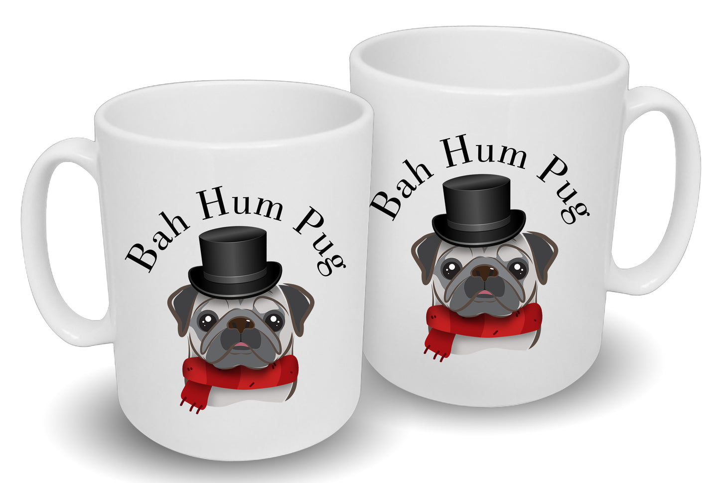 Bah Hum Pug Mug