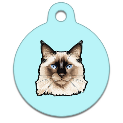 19mm Diameter Tiny Size - Balinese Cat