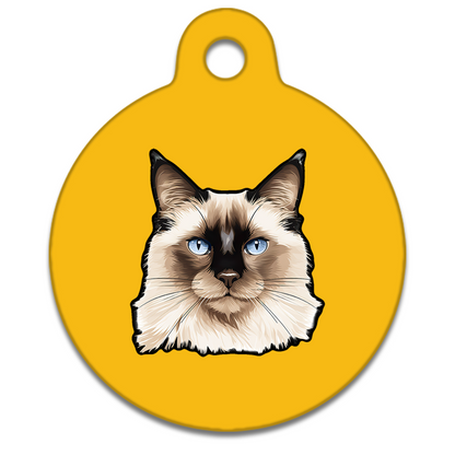 19mm Diameter Tiny Size - Balinese Cat