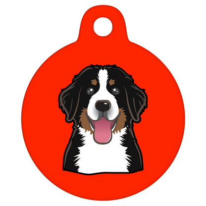 38mm Diameter Large Size - Bernese Mountain Dog