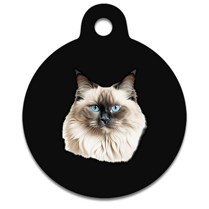 25mm Diameter Small Size - Birman Cat