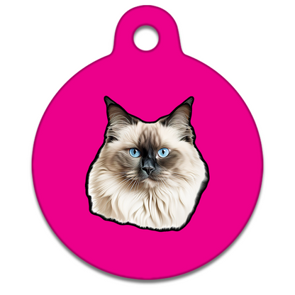 25mm Diameter Small Size - Birman Cat