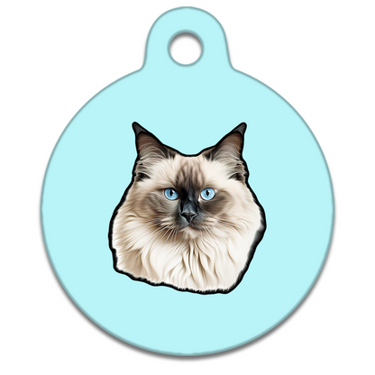 25mm Diameter Small Size - Birman Cat
