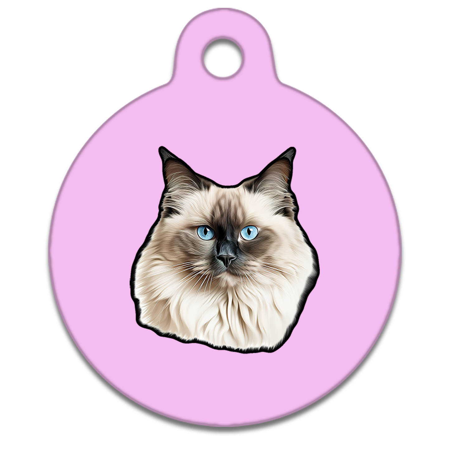 25mm Diameter Small Size - Birman Cat
