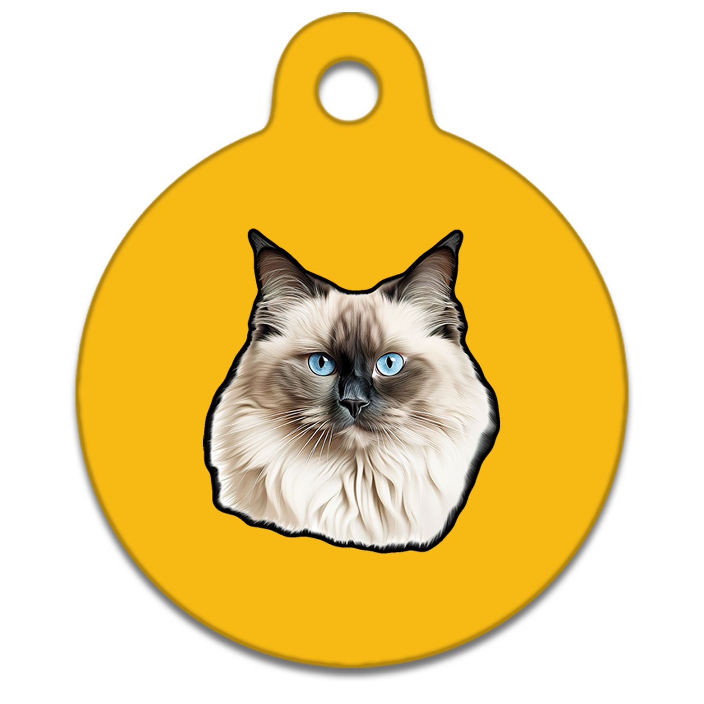 25mm Diameter Small Size - Birman Cat