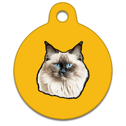 25mm Diameter Small Size - Birman Cat