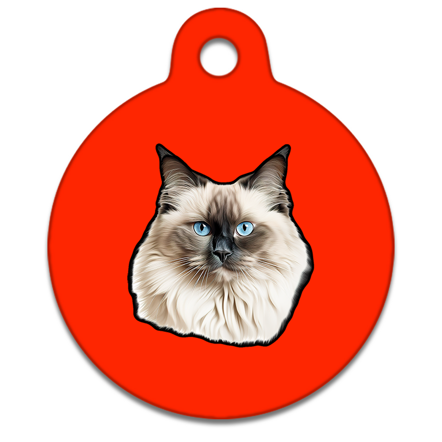 25mm Diameter Small Size - Birman Cat