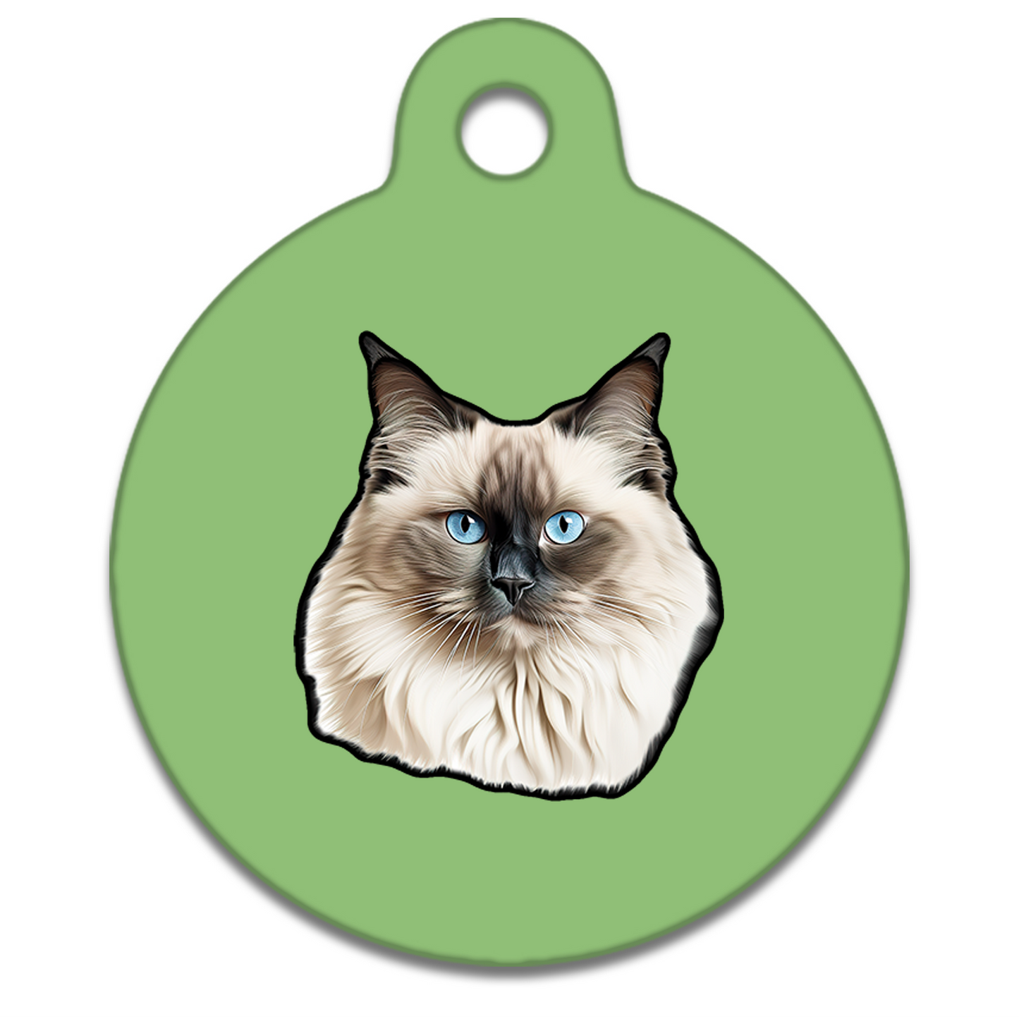 25mm Diameter Small Size - Birman Cat