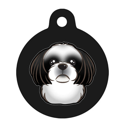 19mm Diameter Tiny Size - Shih Tzu Dog