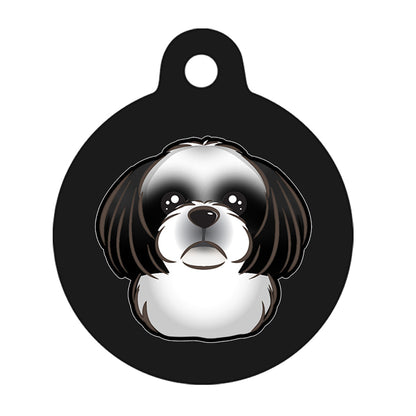 38mm Diameter Large Size - Shih Tzu Dog