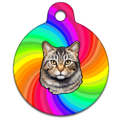 25mm Diameter Small Size - Brazilian Short Hair Cat
