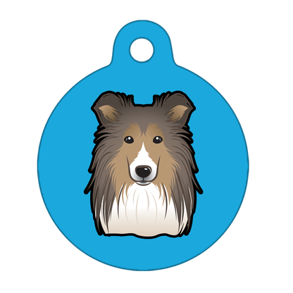 25mm Diameter Small Size - Shetland Dog