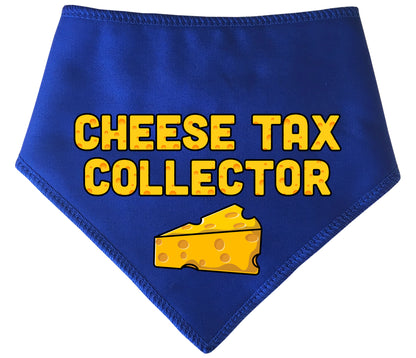 Cheese Tax Collector Dog Bandana