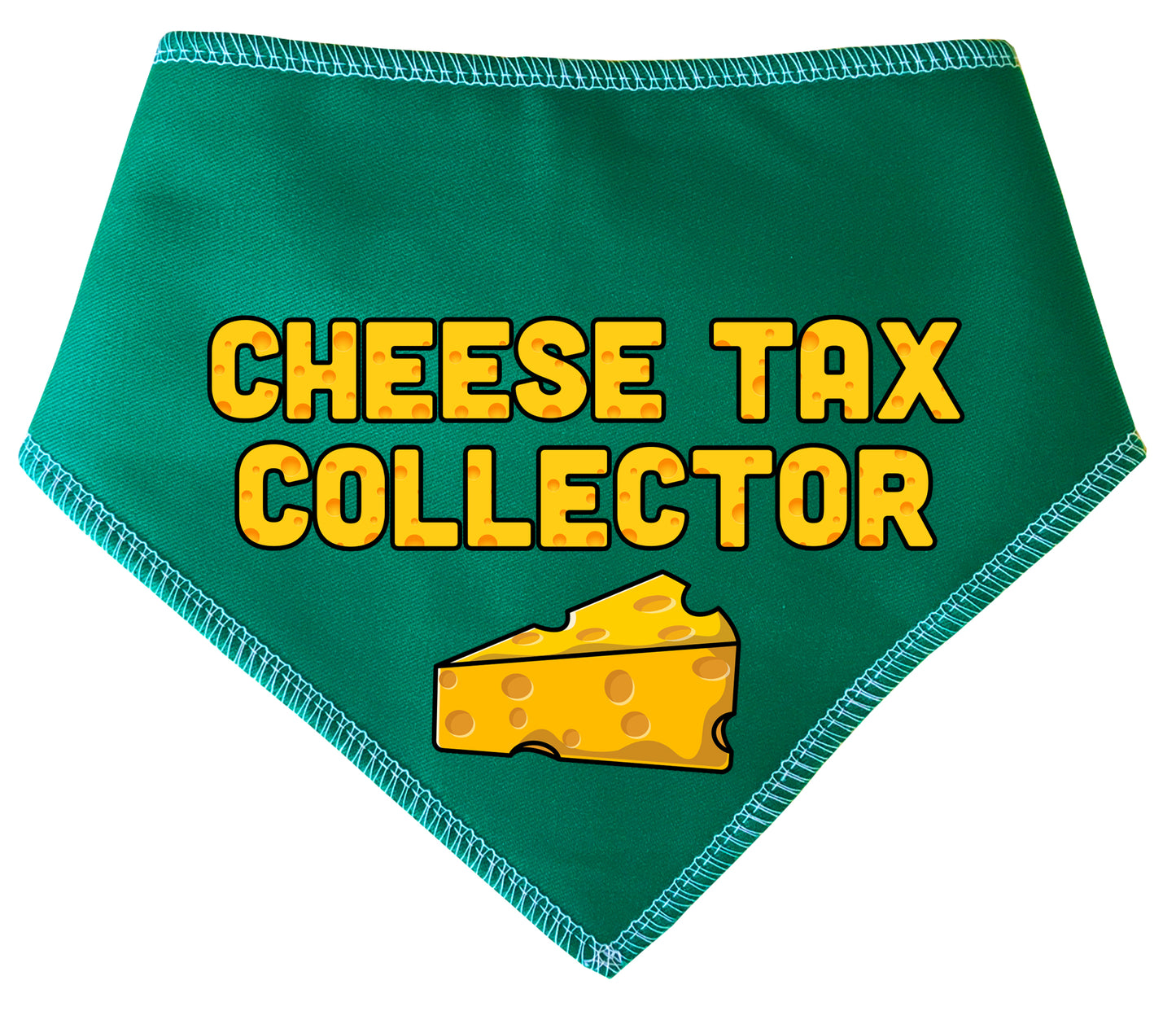 Cheese Tax Collector Dog Bandana