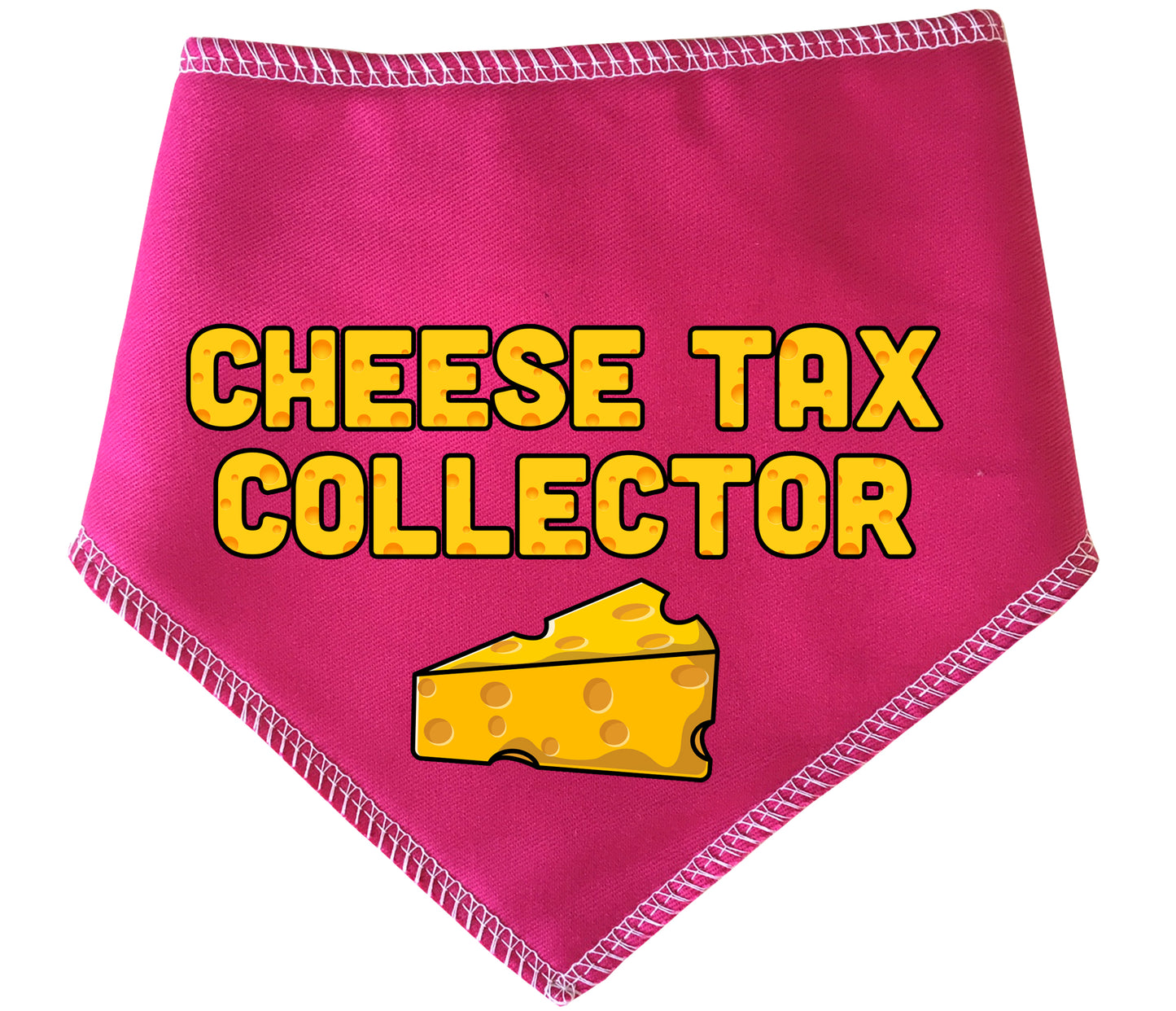Cheese Tax Collector Dog Bandana
