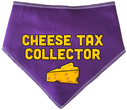 Cheese Tax Collector Dog Bandana