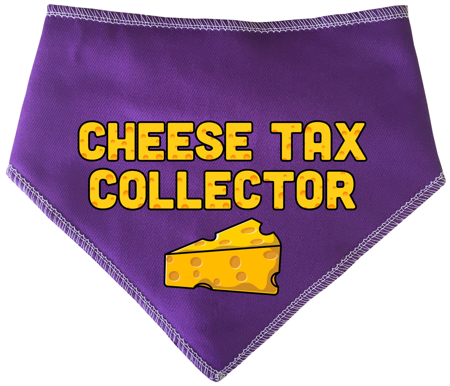 Cheese Tax Collector Dog Bandana