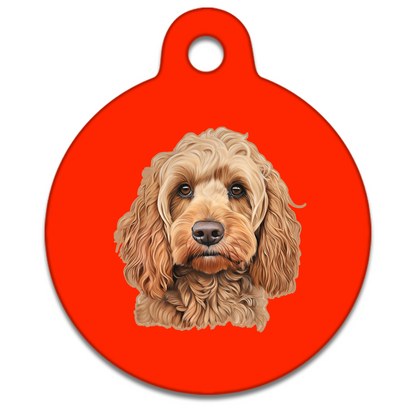 19mm Diameter Tiny Size - Cockapoo Design