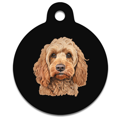 19mm Diameter Tiny Size - Cockapoo Design