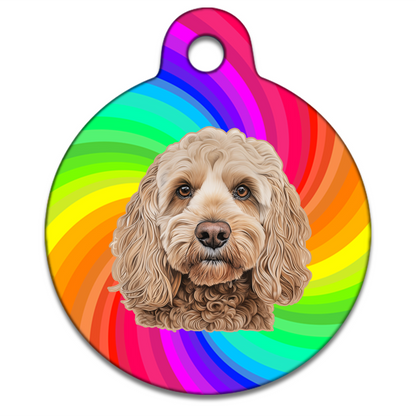 19mm Diameter Tiny Size - Cockapoo Design