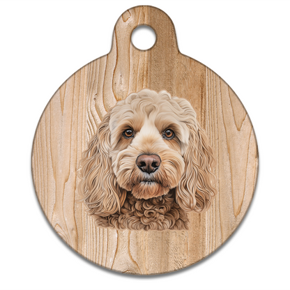 19mm Diameter Tiny Size - Cockapoo Design