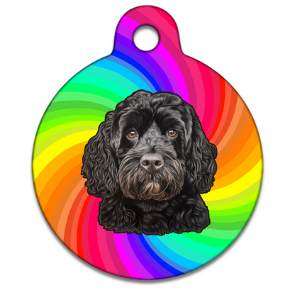 19mm Diameter Tiny Size - Cockapoo Design