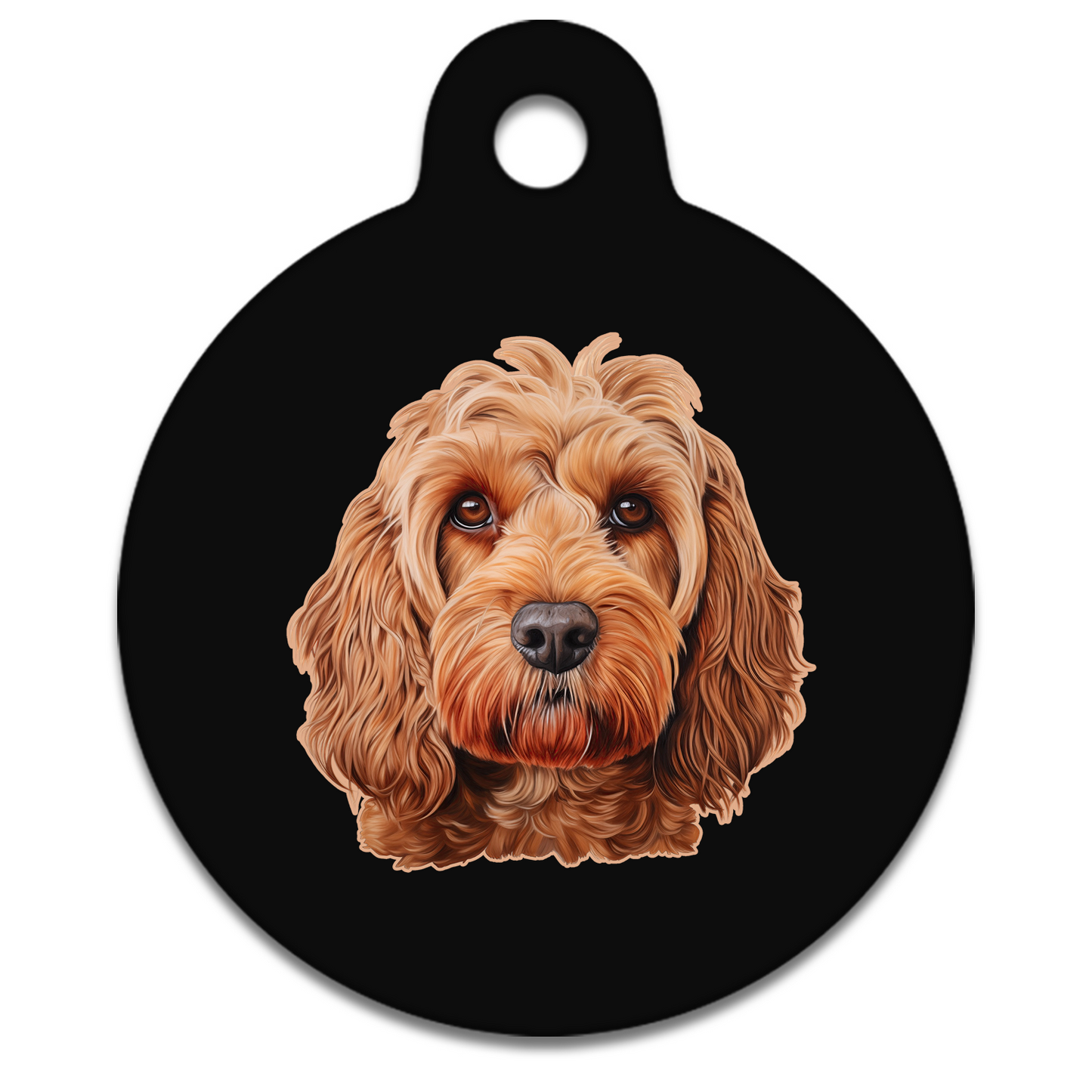 19mm Diameter Tiny Size - Cockapoo Design