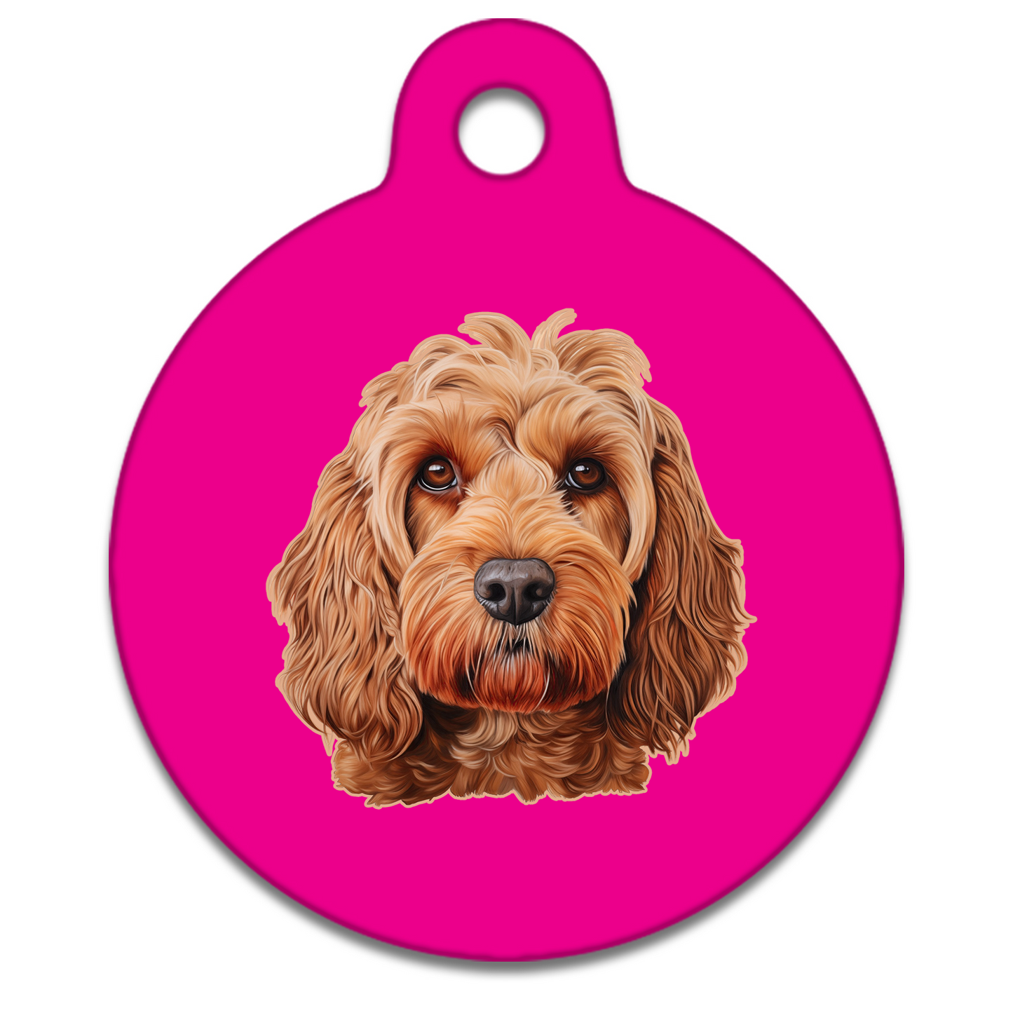 19mm Diameter Tiny Size - Cockapoo Design