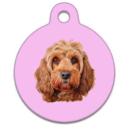 19mm Diameter Tiny Size - Cockapoo Design