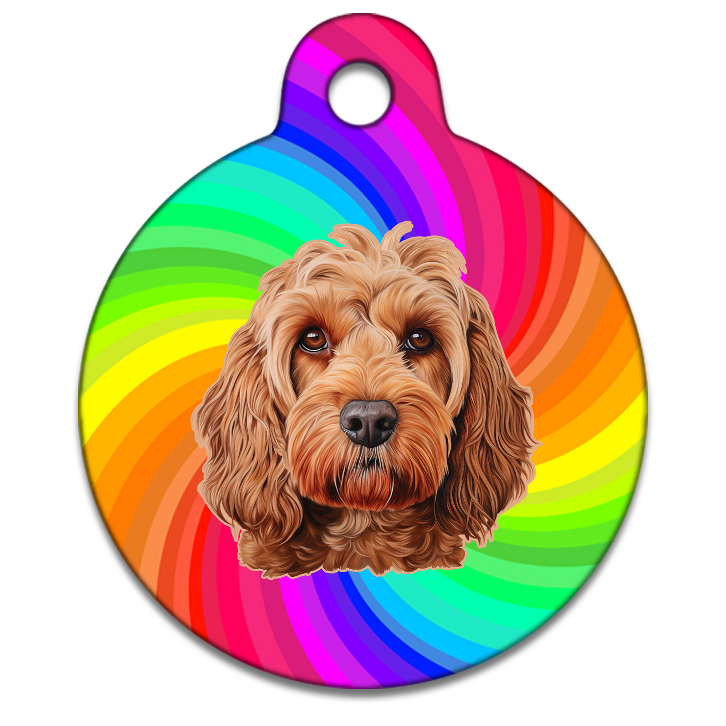 38mm Diameter Large Size - Cockapoo Design